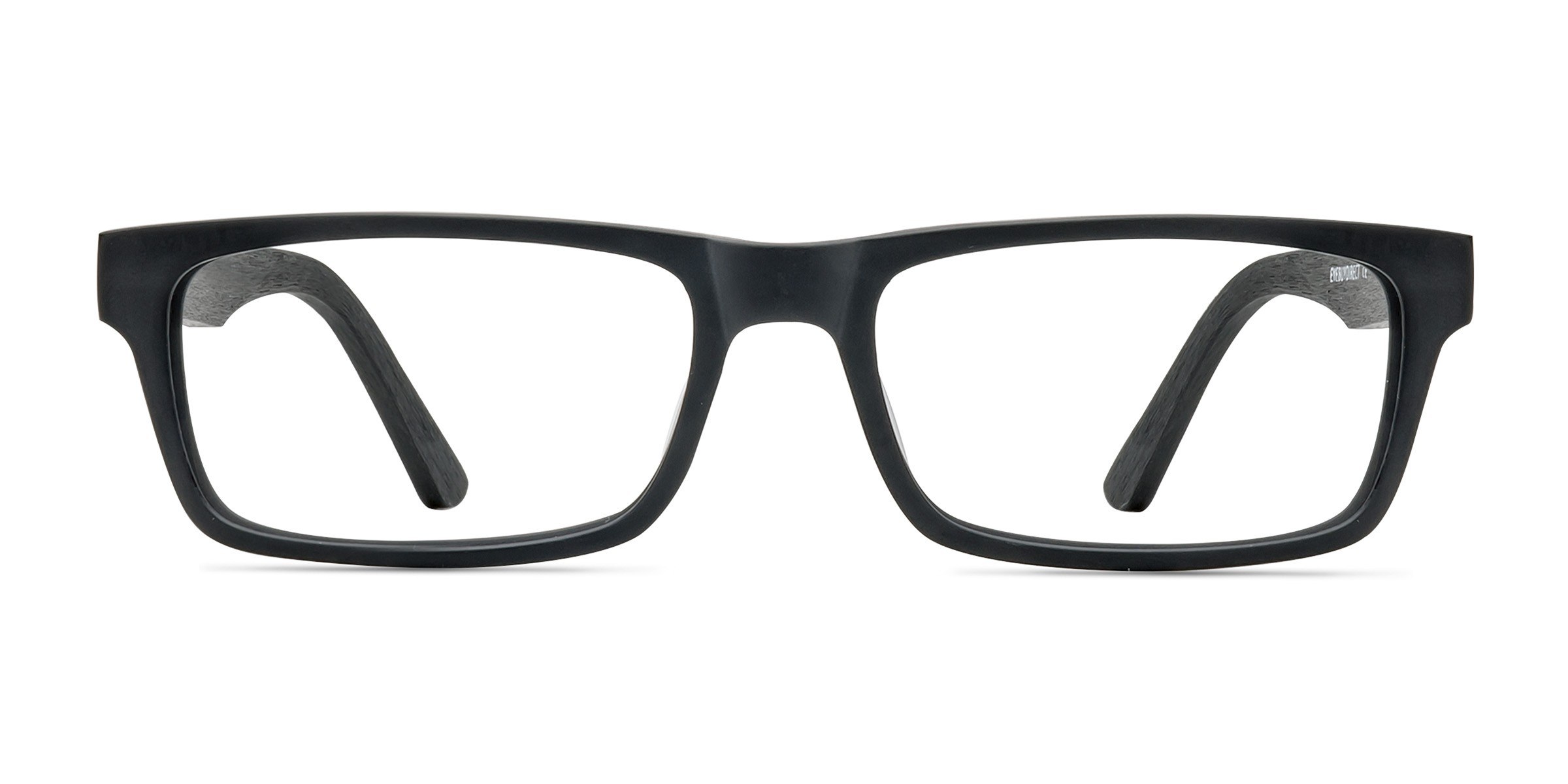 Cambridge Rectangle Black Full Rim Eyeglasses | Eyebuydirect