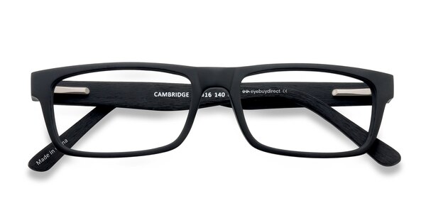 Cambridge prescription eyeglasses (Black)