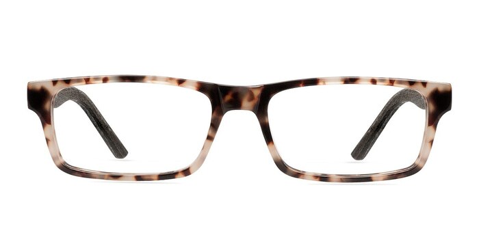Cambridge Brown/Tortoise Wood-texture Montures de lunettes de vue d'EyeBuyDirect