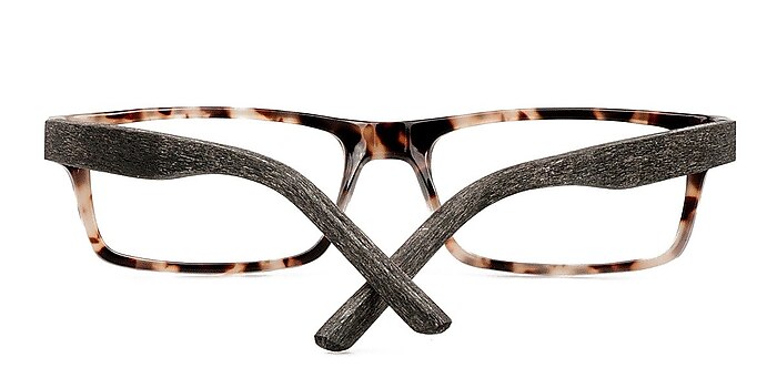 Brown/Tortoise Cambridge -  Classic Wood Texture Eyeglasses