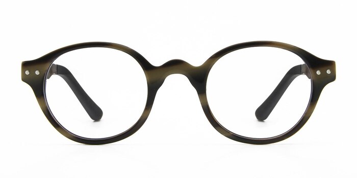 Saint Louis Brun Wood-texture Montures de lunettes de vue d'EyeBuyDirect