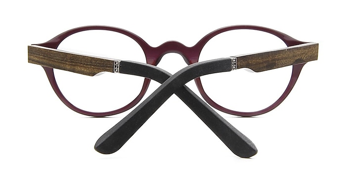 Brown Saint Louis -  Wood Texture Eyeglasses