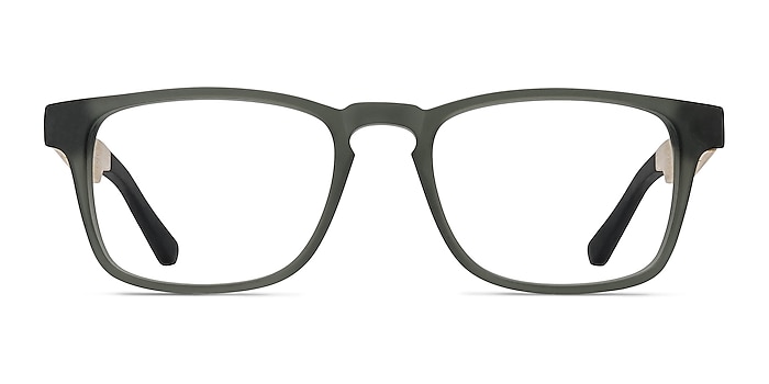 Lincoln Gray Acetate Eyeglass Frames from EyeBuyDirect