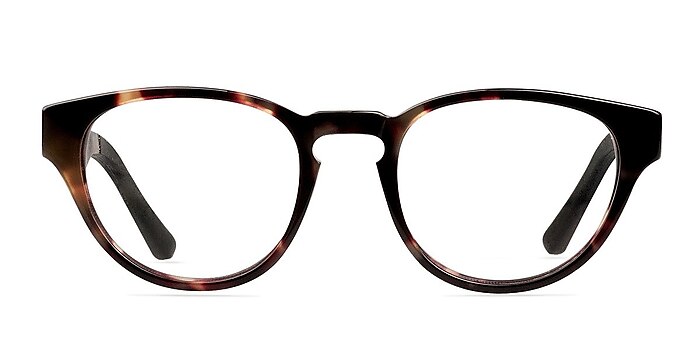 Louise Brown/Tortoise Wood-texture Eyeglass Frames from EyeBuyDirect