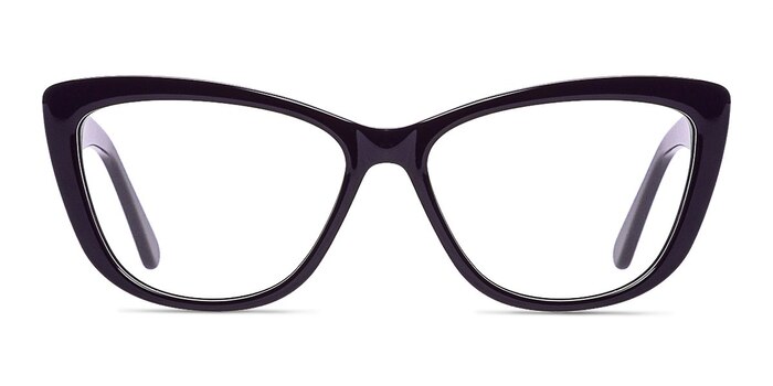 Charlotte Purple Acetate Eyeglass Frames from EyeBuyDirect