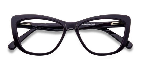 Charlotte prescription eyeglasses (Purple)