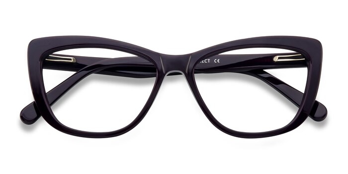 Purple Charlotte -  Fashion Acetate Eyeglasses