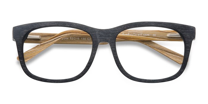Black White Pine -  Fashion Acetate Eyeglasses