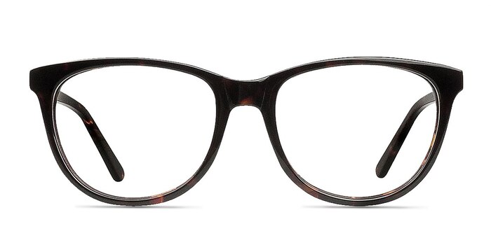 Anahi Brown/Tortoise Acétate Montures de lunettes de vue d'EyeBuyDirect