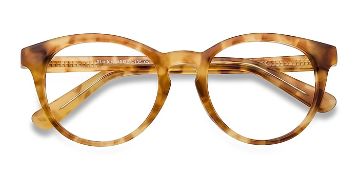 Brown/Tortoise Stanford -  Classic Acetate Eyeglasses