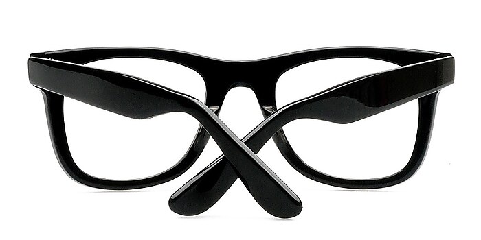 Black Ollie -  Acetate Eyeglasses