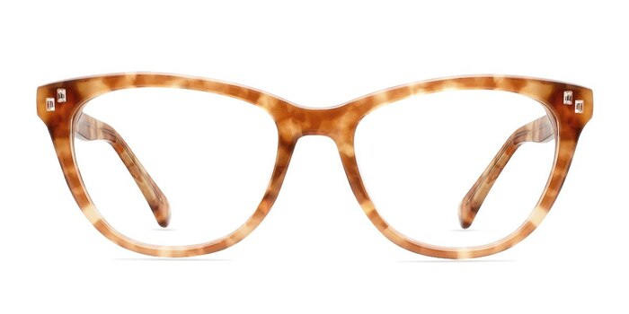 Anaya Brown/Tortoise Acétate Montures de lunettes de vue d'EyeBuyDirect