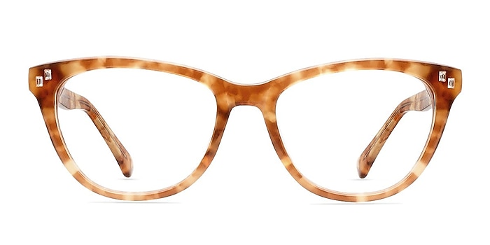 Anaya Brown/Tortoise Acetate Eyeglass Frames from EyeBuyDirect