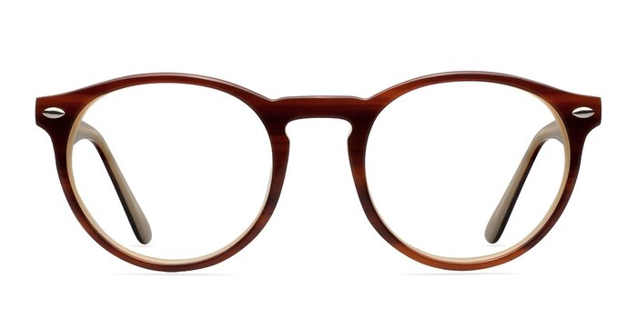 Yale  Brown  Acétate Montures de lunettes de vue d'EyeBuyDirect