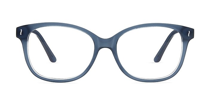 Water Lily Blue Acetate Eyeglass Frames from EyeBuyDirect