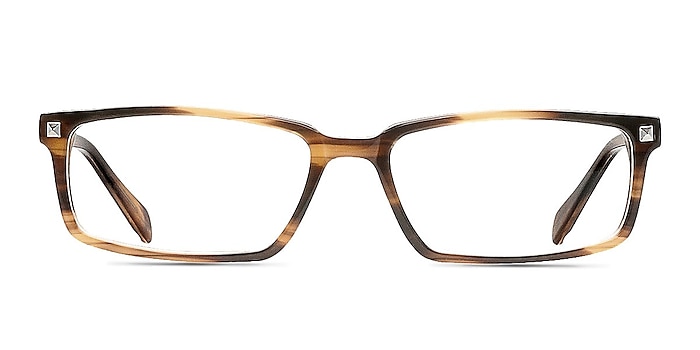 Hugo Brown Acetate Eyeglass Frames from EyeBuyDirect