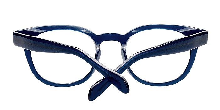 Navy Lily -  Acetate Eyeglasses