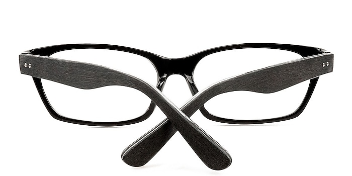 Black/White Stevie -  Classic Acetate Eyeglasses