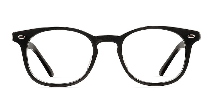 Alick Black Acetate Eyeglass Frames from EyeBuyDirect