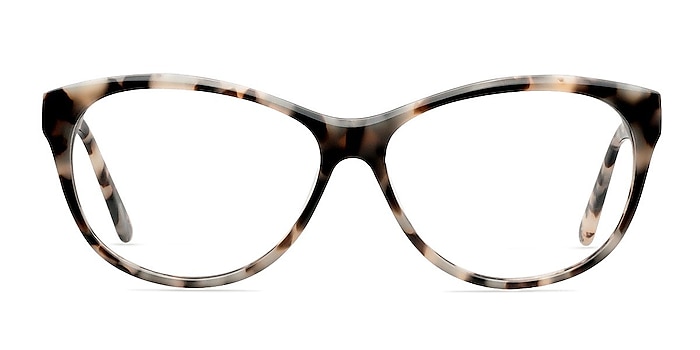 Sofia Ivory/Tortoise Acetate Eyeglass Frames from EyeBuyDirect