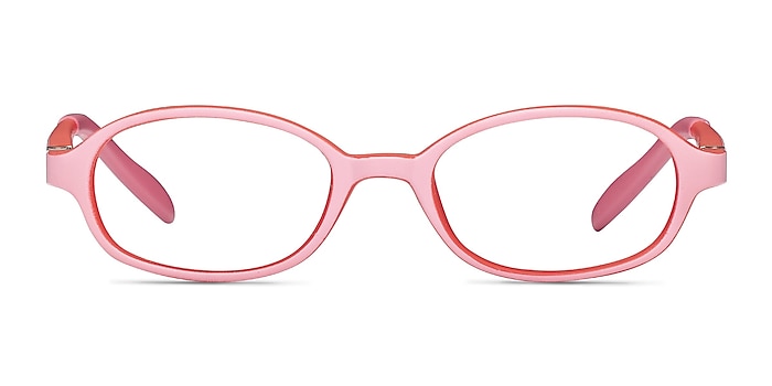 Shelli Pink/Red Plastic Eyeglass Frames from EyeBuyDirect