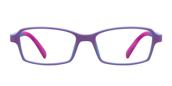 Ricki Purple/Blue Plastic Eyeglass Frames from EyeBuyDirect