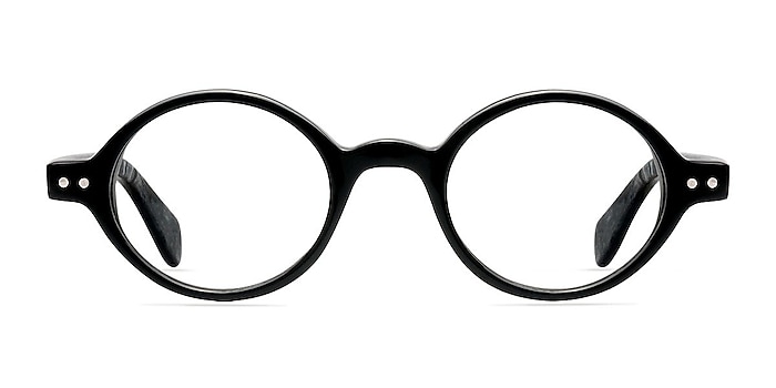 Little Muse Black Acetate Eyeglass Frames from EyeBuyDirect