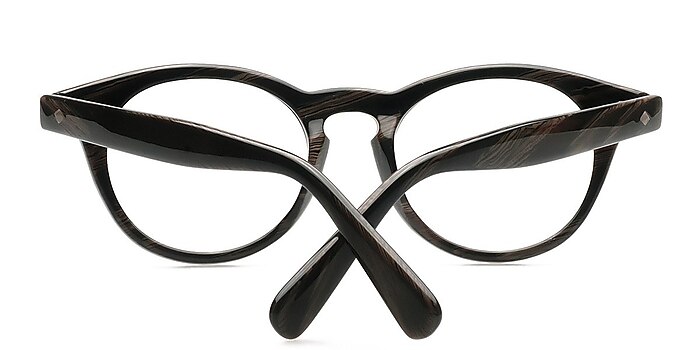 Brown/Striped Bavarian -  Acetate Eyeglasses