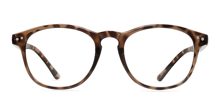 Sal Brown/Tortoise Plastic Eyeglass Frames from EyeBuyDirect