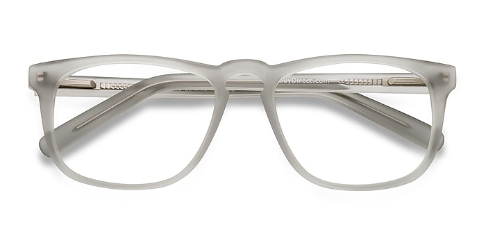 Matte Gray Rhode Island -  Geek Acetate Eyeglasses