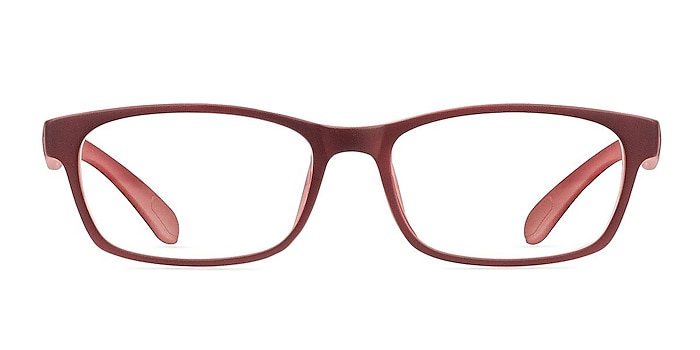 Olli Burgundy Plastic Eyeglass Frames from EyeBuyDirect