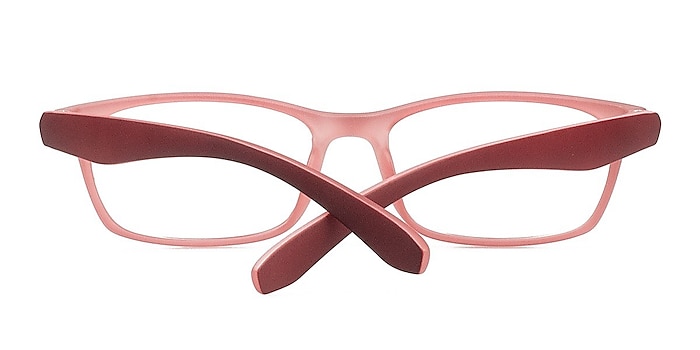 Burgundy Olli -  Classic Plastic Eyeglasses