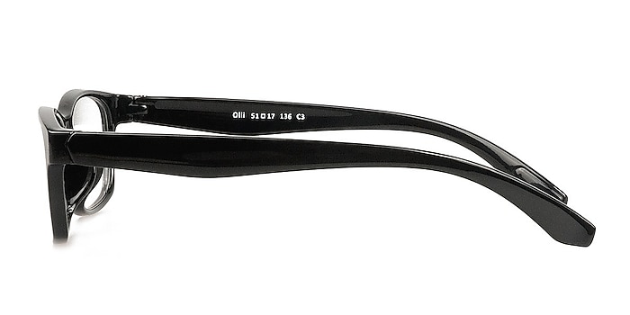 Olli Black Plastic Eyeglass Frames from EyeBuyDirect