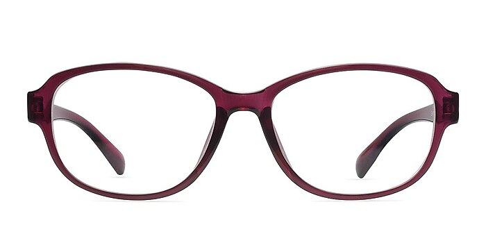 Addyson Purple Plastic Eyeglass Frames from EyeBuyDirect