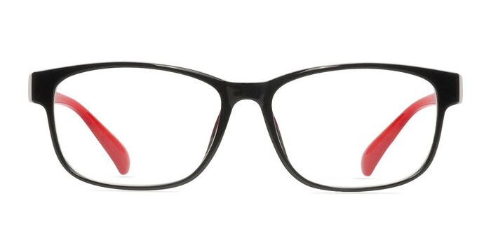 Robbie Black/Red Plastic Eyeglass Frames from EyeBuyDirect