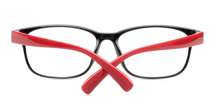 Black/Red Robbie -  Plastic Eyeglasses