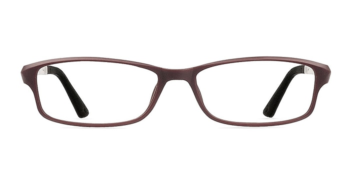 Alma Burgundy Plastic Eyeglass Frames from EyeBuyDirect