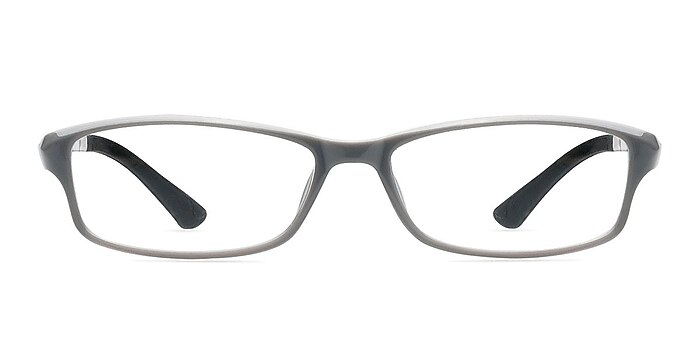 Alma Gray Plastic Eyeglass Frames from EyeBuyDirect