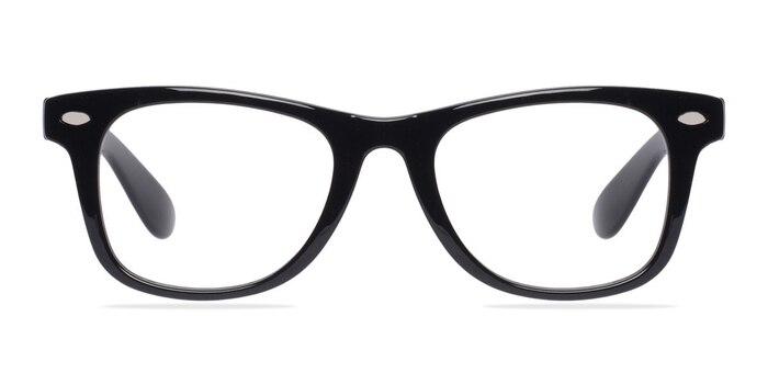 Atlee Noir Plastique Montures de lunettes de vue d'EyeBuyDirect