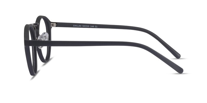 Chillax Matte Black/Gunmetal Plastique Montures de lunettes de vue d'EyeBuyDirect
