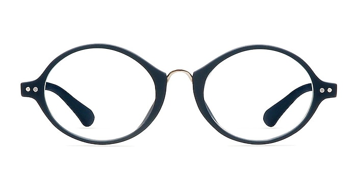 Artist Navy Plastic Eyeglass Frames from EyeBuyDirect