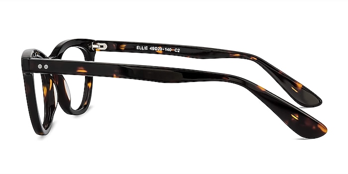 Ellie Tortoise Acetate Eyeglass Frames from EyeBuyDirect