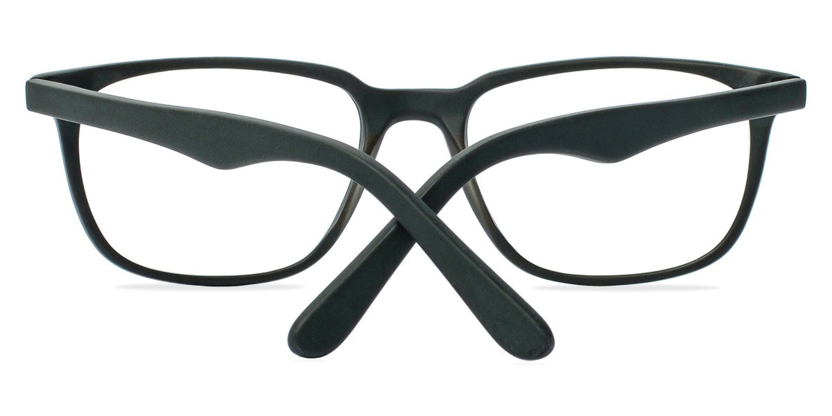 Bristol Rectangle Gray Floral Full Rim Eyeglasses | Eyebuydirect