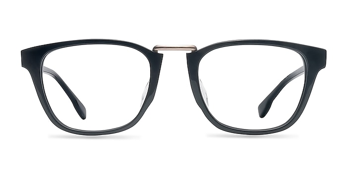 Dandy Noir Acétate Montures de lunettes de vue d'EyeBuyDirect