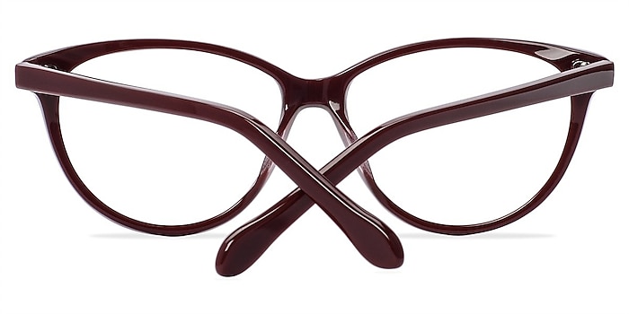 Burgundy Pola -  Acetate Eyeglasses