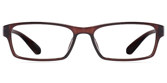 Jeans  Brown  Plastic Eyeglass Frames from EyeBuyDirect