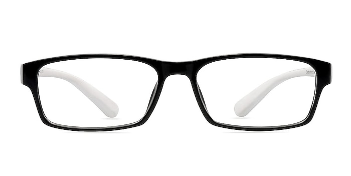 Jeans  Black  Plastic Eyeglass Frames from EyeBuyDirect