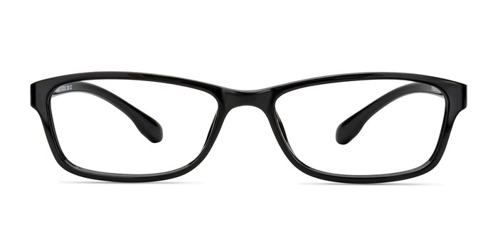 Versus  Black  Plastic Eyeglass Frames from EyeBuyDirect