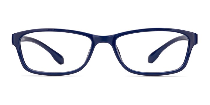 Versus  Navy  Plastique Montures de lunettes de vue d'EyeBuyDirect