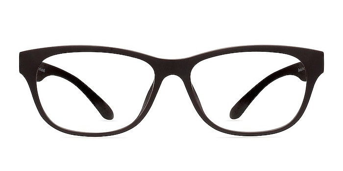 Boulevard Matte Coffee  Plastic Eyeglass Frames from EyeBuyDirect